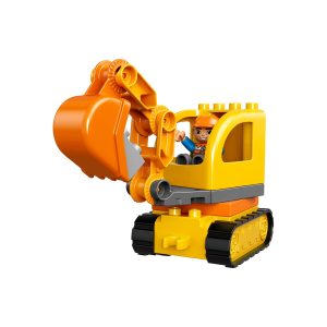 Town Truck & Tracked Excavator 10812 (26 Pieces)